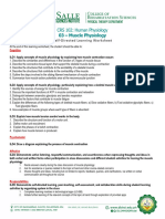 Section SurnameFirstname Worksheet Week 4 Muscle Physiology