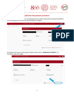 Payment Guide - UniPD (Application Fee)