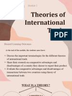 Module-2 Theories of International Trade