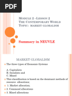 Summary Module 2 TCW Presentation - PDF Market Globalism