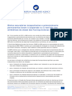 Quinolone Fluoroquinolone Article 31 Referral Disabling Potentially Permanent Side Effects Lead - PT