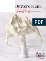 Best Buttercream Cheatsheet