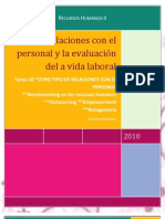 T10. Relaciones Con El Personal y Evaluación