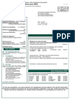 Avis de Taxes Foncieres 2023