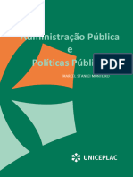 Administração Pública e Políticas Públicas