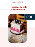 Ebook - Decorações de Bolo em Buttercream