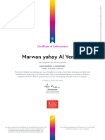 Basic-English-Elementary Certificate of Achievement Uvpzm4z