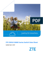 ZTE ZXR10 5900E Series Switch Data Sheet