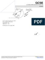 Maths Circle Theorem HW