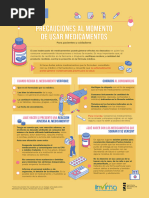 Infografía Minsalud Precauciones Al Momento de Usar Medicamentos