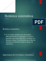 Botánica Sistematica