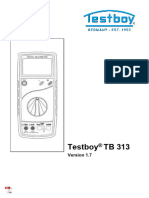 Manual Mltimetro Tb-313-Handheld-Digital-Multimeter-Manual 2