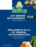 Ley General de Cooperativas y Su Reglamento