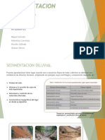 Exposición SEDIMENTACION DILUVIAL