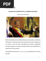 2021.05.24 Posesion Presidente Lasso