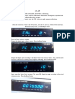 CS 05 Calibration