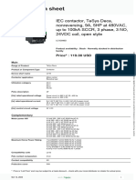 TeSys Deca Contactors - LC1D09BD