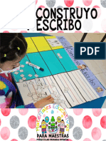 Leo, Construyo y Escribo Palabras Recopilado Por Materiales Educativos para Maestras