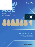 Carta Molde Dos Dentes New Ace Yamahachi Da Kota