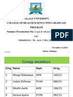 Lega & Ehical Issue