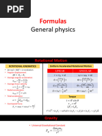 Genphysics Formulas