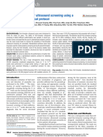 Routine First Trimester Ultrasound Dcreening Using Standardized Anatomical Protocol