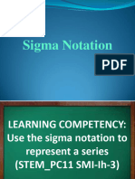 Q2L2 Sigma Notation