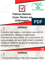 Aula 4 - Práticas Básicas - Curso Técnico em Enfermagem