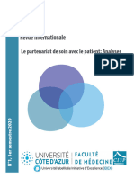 Revue Patient Partenaire Analyse N1 2020