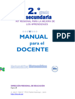 Manual para El Docente Matematica 2 Sec OK