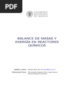 Velazquez - Balance de Masas y Energia en Reactores Quimicos