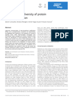 The Functional Diversity of Protein