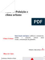 Aula 43 - Poluição e Clima Urbano