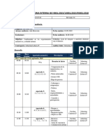 P-SGI-10-F-02 Plan de Auditoriá Alta Dirección Rev. 01