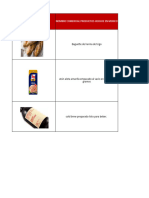 Comparativo de Tratados Por Producto