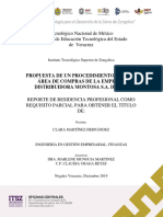 Ejemplo - Informe Técnico de Residencias Profesionales-Procedimiento