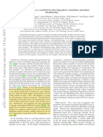 Self-Organizing Maps As A Method For Detecting Phase Transitions and Phase Identification