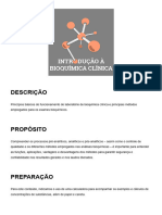 1 Introdução À Bioquímica Clínica