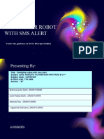 Fire Fighter Robot With SMS Alert - Section - B