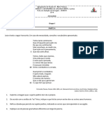 Teste 12 Ano Ortónimo - Sermão - Caeiro