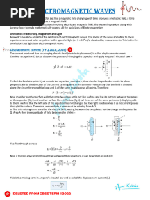 ELECTROMAGNETIC WAVES - Compressed