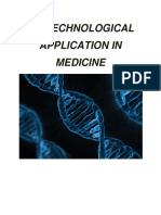 Biotechnological Application in Medicine