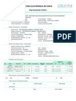 Factura Electrónica de Venta: Representación Gráfica