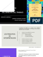 LOS PRINCIPIOS DE INTERPRETACION DEL DERECHO DEL TRABAJO - II