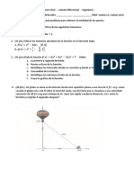 Examen Final (Calculo Diferencial) 2020-2