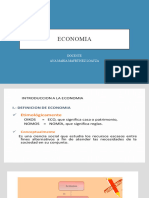 ECONOMIA Principios y Clasificacion