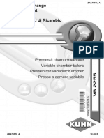 Catálogo Partes-Peças Kuhn VB2255 (Zra785tl - A)