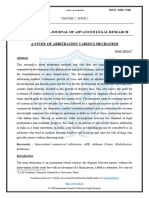 A Study of Arbitration Various Mechanism