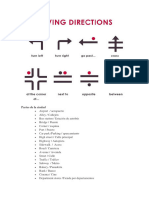 Direcciones en Inglés