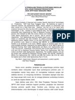 Analisis Dampak Pengkajian Teknologi Pertanian Unggulan Spesifik Lokasi Terhadap Produktivitas Kasus: BPTP Nusa Tenggara Timur